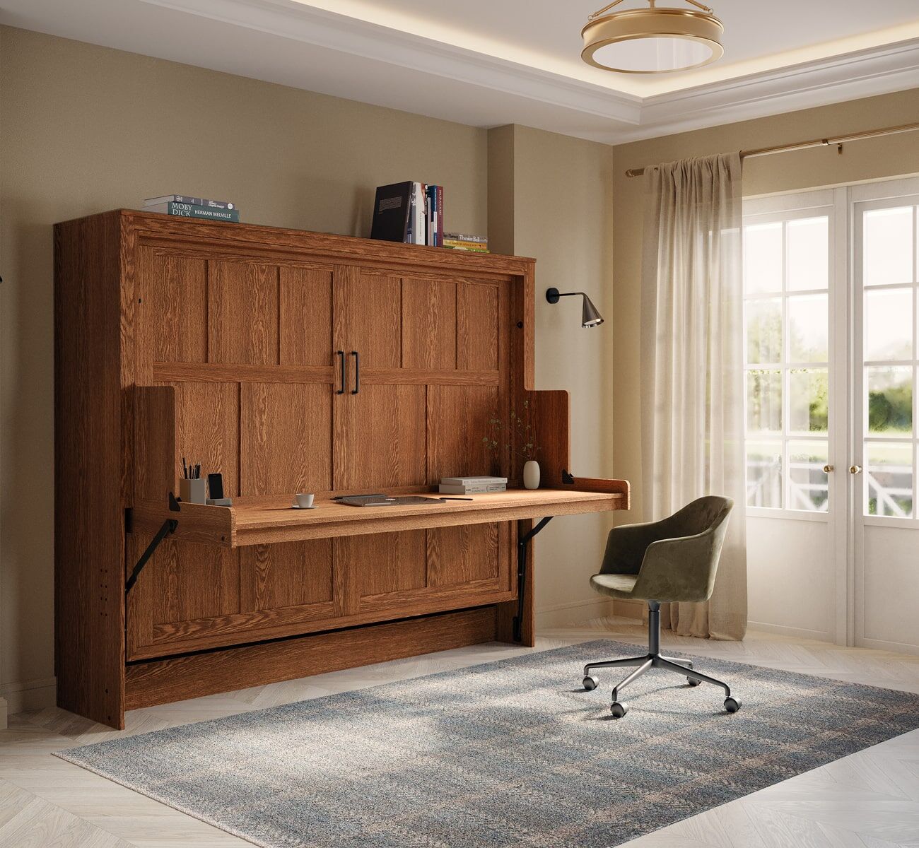 Wilding Wallbeds The Tahoe Murphy Desk Bed