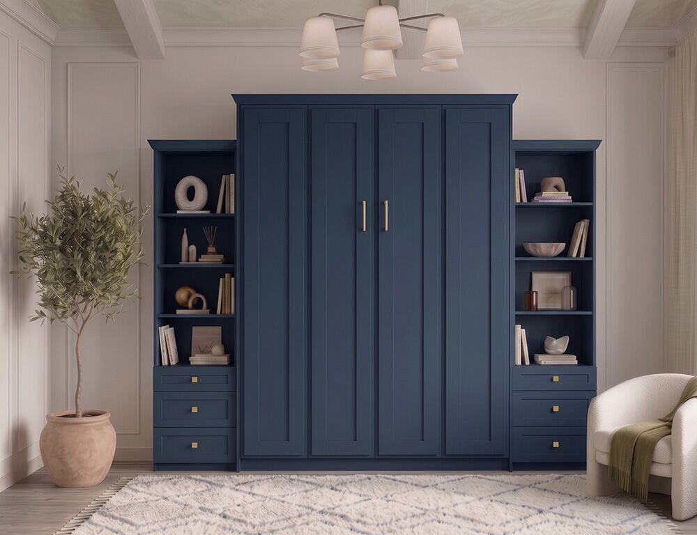 The Remington Murphy Bed with Real Wood | Wilding Wallbeds